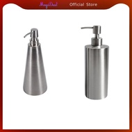 MagiDeal Stainless Steel Pump Soap Lotion Dispenser Bathing Liquid Bottle 550ml 800ml 1# 550ml +3# 8