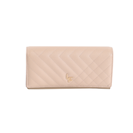 Louis Fontaine กระเป๋าสตางค์แบบยาว 2 พับ รุ่น DELLA - สีน้ำตาล