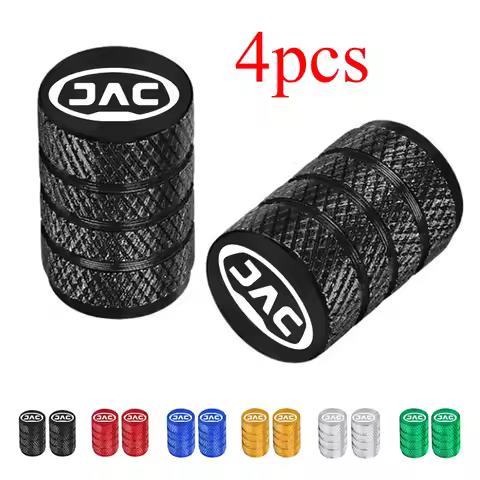 4pcs Car Wheel Tire Air Valve Caps Stem Cover Caps Airdust Covers with For JAC JS4 S1 S2 S3 S4 S5 T6