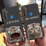 Realme C3 / 5 / REALME 5I / Realme Q / REALME 5 Pro / REALME C3 case with cute dog and cat print at 