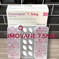 IMOVANE 7.5MG IMOVANE 7.5 MG MULTIVITAMIN VITAMIN 1 PIC 10 TABLETS 5 PIC 50 TABLETS 10 PIC 100 TABLE