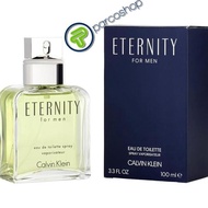 100% ORIGINAL PERFUME box + seal CALVIN KLEIN CK ETERNITY for men