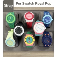 Unisex Silicone Integrated Shock-resistant Breathable Outdoor Sports Waterproof Strap Suitable for A