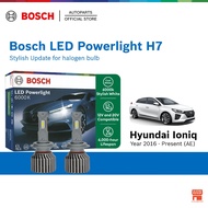 Bosch LED Powerlight Retrofit 6000K Hyundai Ioniq (AE) Hybrid (2016 - Present) H7 Car Halogen Headli