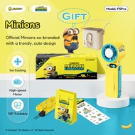 【MINIONS×JAMAY】Jamay F5PRO Minions Portable Handheld Cooling Fan Ice Cold 199 Speed Mini Foldable Ne