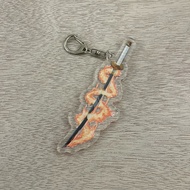 Demon Slayer sword keychain key holder