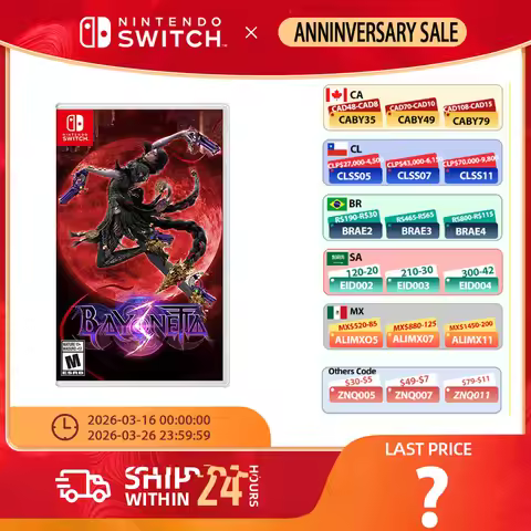 Bayonetta 3 - Nintendo Swtich Game Deals Games Cartridge Physical Card  Support TV Tabletop Handheld