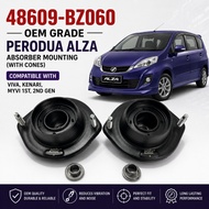 PERODUA Alza OEM Grade Absorber Mounting with Cones 48609-BZ060