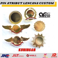 CUSTOM BRASS PIN CUSTOM BADGE