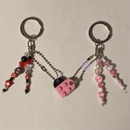 GANTUNGAN Keychain | Lego Keychain | Couple KEYCHAIN | Keychain | Bead Hanger | Beads Beads | Keycha