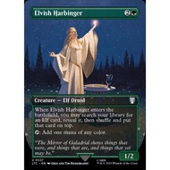 MTG LOTR Elvish Harbinger 0527 - Borderless