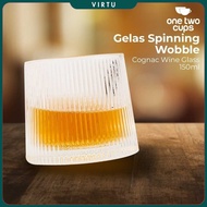 One Two Cups Wobble Cognac Champagne Wine Glass 150ml - YJ101