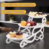 2/3 Tier Dessert Display Rack Fruit Tray  Cupcake Cake Stand Tea Plate Shelf Party Serving Platter甜品