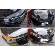 Toyota 2014~ 11代 11.5代Altis 大燈 頭燈 燈眉 貼紙 貼膜