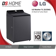LG WASHER 22KG/25KG TX2522AT9G | TX2725AT9J TOPLOAD WASHING MACHINE WITH INTELLIGENT FABRIC CARE