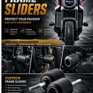 FRAME SLIDER HONDA CB1000R BRAND EVOTECH 2018-2022