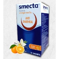 Smecta Orange-Vanilla Anti Diarrheal 12's Sachets