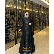 Aline Lace Amore By Ruby Ori Dress Muslim Baju Wanita Gamis Busui