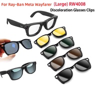 Fonken RayBan Meta Wayfarer Large RW4008 Glasses Clip Lenses Anti-glare Wayfarer Sunglasses Lenses