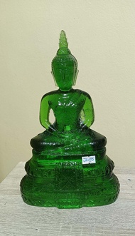 No. JA/20 หน้าญี่ปุ่น ฐานหนา พระบูชา หน้าตัก5นิ้ว พระแก้วมรกต 25 พุทธศตวรรษ ปี พ.ศ.2500 (บล็อค JAPAN