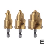 1/hex Shank Water Pipe Drill Ppr Lifting Drill Bit Drill T5m5 Shank Spiral Countersink Hexagon