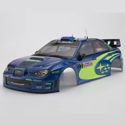Killerbody 1/10 Electric Touring RC Car Case Frame PC Body SUBARU IMPREZA WRC 2007 With 257mm Wheelb