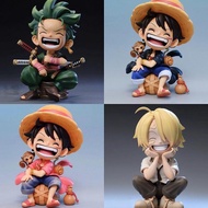 Ready One Piece Action Figure Koleksi Resin Lufyy Pajangan