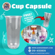 CUP CAPSULE  WITH LID(50 PCS)