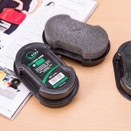 唐扣创意家居海绵鞋蜡擦鞋油双面鞋擦一擦即亮海绵皮鞋专用鞋油擦 5个装+1瓶补充油