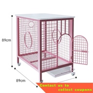 Iron Noble Dog Cage Dog Cage Cat Cage Pet Cage Son Rabbit Cage Dog House Cat House Dog House Cattery Storage Pet Cage CO