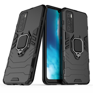 Hontinga IRON Man Armor Casing Case For VIVO V20SE V20 SE V21E 5G V23 Pro 5G V23E 5G V25 Pro V25E 4G V27e V27 Pro 5G Case Luxury TPU Protective Hard Cases Phone Case cover With Finger Ring Holder Shockproof casing Softcase Hard Case For Boys Girls