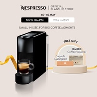 Nespresso Essenza Mini C30 Coffee Machine Piano Black / Coffee Maker / Automated Capsule Coffee Machine Nespresso (C30-ME-BK-NE2)