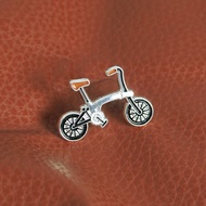 摺疊自行車琺瑯別針  送給單車騎士的禮物  自行車別針  Foldie 別針