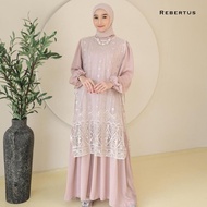 Gamis Raya Outer Brukat Rebertus Naysila