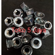 M10 flange nut 14 key nut/ M10 cap nut/