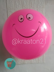 BOLA TIUP 524 / TIUPAN / BALON BOLA / BOLA SMILE / BOLA KRINCING
