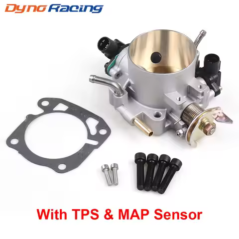 70MM Throttle Body Kit With TPS & MAP Sensor for Honda B/D/H/F Series B16 B18 309-05-1050 Throttle B