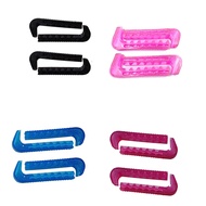 1 Pair Soft Plastic Ice Hockey Figure Skate Blade Guard Cover Protector Ice Skate Runner Guards for