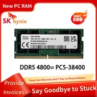 Hynix DDR5โน๊ตบุ๊ค,8GB 16GB 4800MHz SO-DIMM 262พินสำหรับแล็ปท็อปและโน้ตบุ๊ค Ddr5 Ram ช่องสัญญาณคู่รับประกัน3ปี
