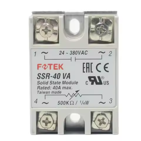 new original FOTEK Solid State Relay SSR-10VA SSR-25VA SSR-40VA SSR-75VA SSR-25VA-H SSR-40VA-H