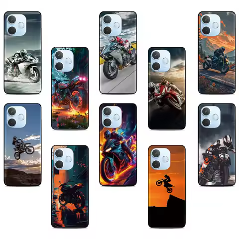 Motorcycle Racing Cover For Sharp Aquos R10 R9 R8 R8s Pro R2 R3 Air Zero6 Wish 5 4 Sense 10 9 8 6s 3