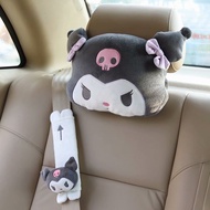 Cartoon Cute Melody Car Headrest Plush Neck Pillow Car Pillow Car Car Small Throw Pillow Waist Cushion