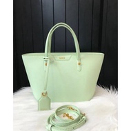 READY tas bonia original tote sampan s hijau mint
