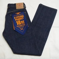 THE FLAT HEAD 18oz Wide Tapered Jeans FN-8004
