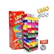 Uno Stacko Stacking Jenga Game | Stacking Block Game | Toys | Family Game