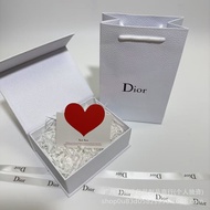 Kotak pembungkusan gincu jenama D, kotak hadiah kosong untuk minyak wangi dengan penutup flip-top, k