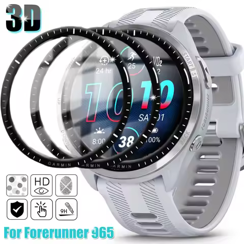 For Garmin Forerunner 965 265 265S 20D Screen Protector HD Smart Watch Protective Film for Garmin Fo