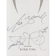 BLACKPINK's handwritten signature Promo version (16x21cm)