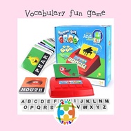 Vocabulary fun game / literacy game / spelling game