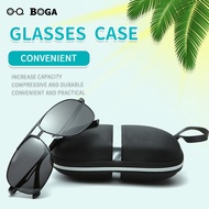 OQ BOGA แฟชั่น Unisex EVA พลาสติกแว่นตาผู้ชายผู้หญิงแบบพกพาซิปแว่นตากันแดดแว่นตากล่องป้องกัน